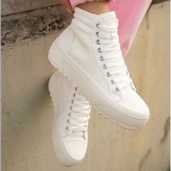 High Sneakers white