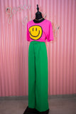 Blusa Happy Face Pink