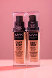 Maquillaje professional NYX can’t stop Won’t stop