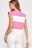 Blusa pink lines