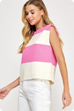Blusa pink lines