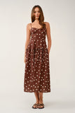 Vestido Brown Polka