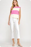 Blusa pink lines