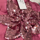 BLUSA SEQUIN MARSALA
